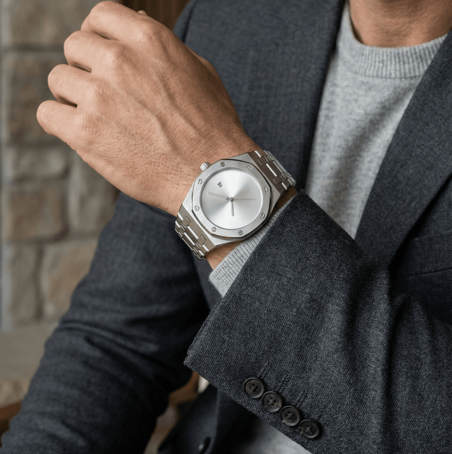 Argento L’Argent montre pour hommes