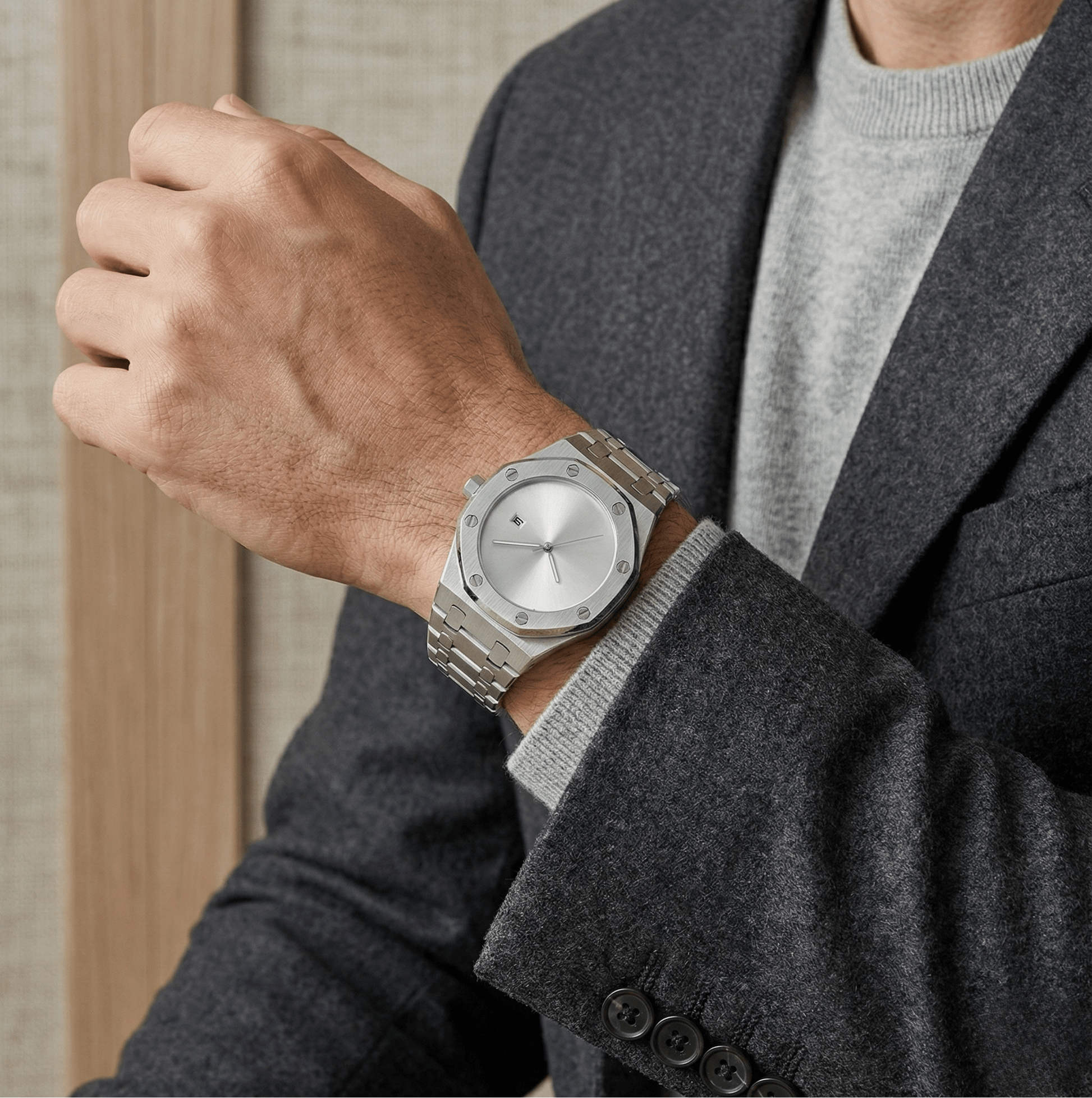 Argento L’Argent montre pour hommes